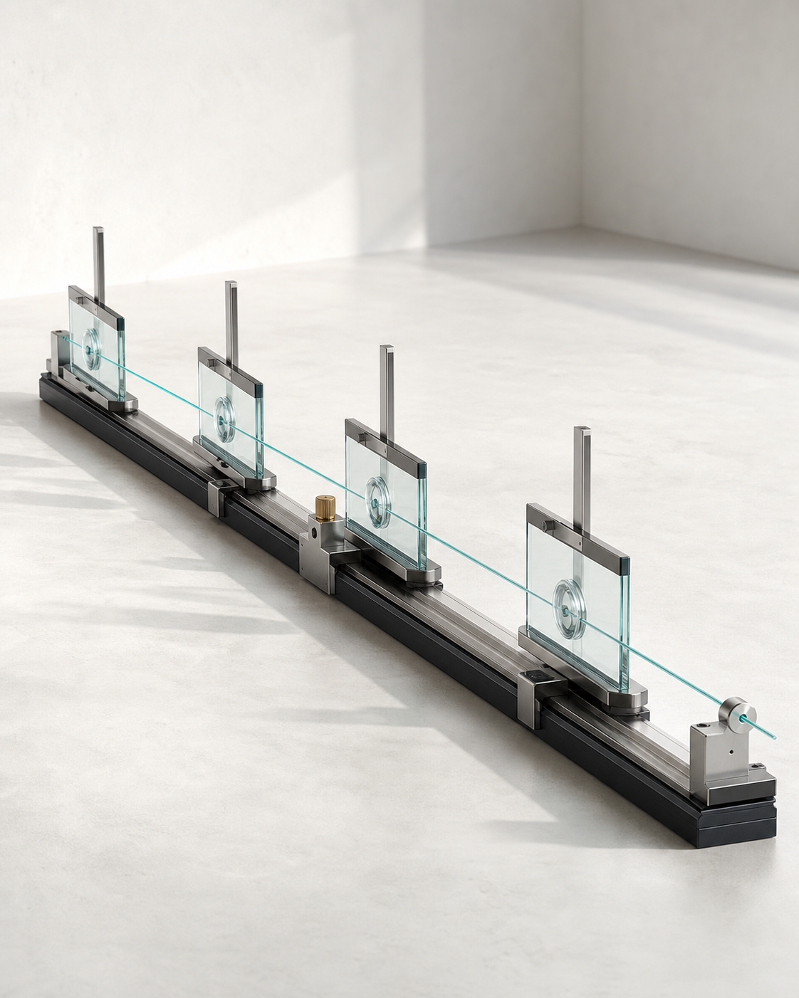 Instrument de mesure utilisé comme métaphore du cadrage et du contrôle